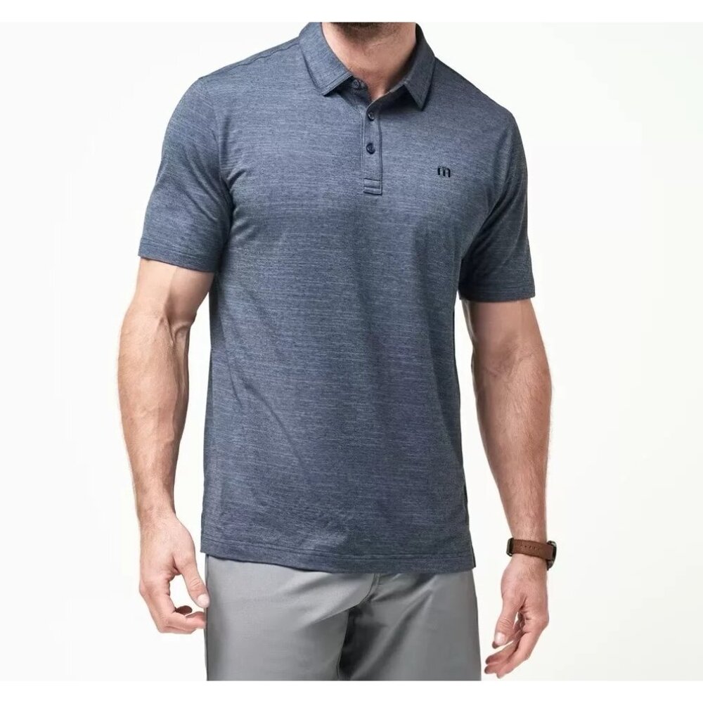 Travis Matthew Men's The Heater Polo‎ Versatile Performance Collared XXL T Shirt